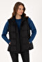 Women's Black Vest 50308632-Vr046