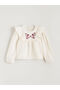 Lcw Kids Peter Pan collar Floral Muslin Girl's Blouse