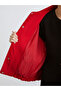 Lcw Visionred Polo Collar Women's Bomber Cashmere Jacket - 5