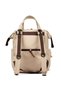 Luxury Mother Baby Bag with Pompom Keychain, Leather Detail, Thermal Compartment and Hanging Bracket - 4