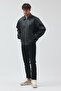 Unisex Oversized Basic Leather Jacket - 6