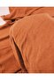 Jacquard Knitted in Orange Color (Width 125 cm X Length 100 cm) - 3