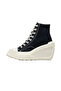 Chuck 70 De Luxe Wedge Hi Women's Casual Shoes A06478C Black - 2