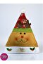 New Year's Hat with Deer Pattern Luxury Embossed Fiber 38 cm New Year's Hat with Deer Hpy-24 - 3