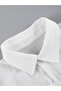 Men White Plain Spread Collar Shirt - 3