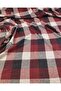 Knitted Fabric in Burgundy Black Beige Colors Width: 140 cm - 2