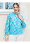 All Over Print Long Sleeve Top - 4