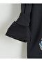 Stitch Printed Oversized Women's Thick Sweatshirt - 6