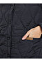 Black Relaxed Fit Padded Jacket - 4