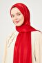 شال طوكيو ذو خطوط حمراء لامعة - 2