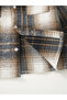 Boys Checked Pocket Detail Button Up Shirt - 5
