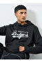 Men Black Los Angeles Dodgers Print Hoodie