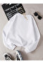 Girls Letter Print Long Sleeve Sweatshirt - 2