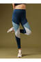 Snug Fit Color Block Leggings