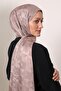 Silk Jacquard Shawl |   Chestnut Shell - 2