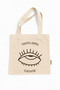 Mansplaining Survivor Printed Canvas Tote Bag with Velcro and Inner Pocket - 2