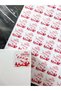 Transparent Sticker 48 Pieces 3.5 cm Christmas Sticker Merry Christmas Sticker