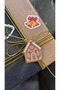Cookie House Perforated Sticker 4 cm 20 Pieces Perforated Christmas Sticker Embossing Detailed