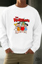 Çakmaktaş Family Printed Crew Neck Sweatshirt
