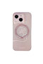 Sbprc iPhone 14 Compatible Case Fingerprint Resistant Matte Pc Magsafe Albert Cover - Pink