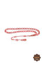 Rose Color Barley Cut Special System Fire Amber Prayer Beads 201024764 - 2
