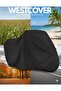 Bajaj Pulsar 220 Motorcycle Cover (Black Color) 4 Season Engine Protection Cover - 2