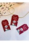 New Year Perforated Sticker 4.5X7 cm 20 Pieces Double-Sided Embossed Detail New Year Gift Sticker - 2