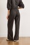Women's Smoked Stitching Detailed Flowy Thessaloniki Pants Pnt-19000379 - 6