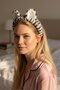 Gray Color Plush Hair Band with Ear Detail