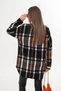 Women's Orange Black Kangaroo Pocket Sport Cut Araboy Shirt - 6