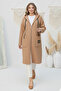 Zippered Plush Cap Z4739 Beige