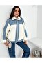 Denim Detailed Lined Plush Jacket - 8
