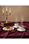 Luxury Porcelain Coffee Cup Set: White Gold Detailed Set for 6 People