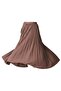 Pleated Cotton Woven Viscose 4 Season Skirt(95 cm)-(38-48) - 3