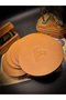 Leather Handmade Coaster - (the Most Suitable Plated Premium Genuine Calf Leather for Hot and Cold Liquids) - 4