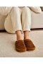 Women's House Slippers Plush Atom Model Silent Sole Plush Fluffy House Slippers Dowry Slippers - 2