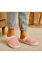 Women's House Slippers Plush Atom Model Silent Sole Plush Fluffy House Slippers Dowry Slippers - 2