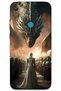 غطاء خلفي متوافق مع هاتف Huawei Y6S بنمط HD مطبوع - Dragons