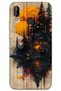 Huawei P20 Lite Case Hd Pattern Printed Back Cover - Wooden Houses