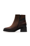 Women's Genuine Leather Heeled Casual Boots 25K 2551403K Z Mink Nubuck - 2