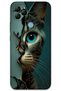 General Mobile Gm 22 Case Hd Pattern Printed Back Cover - Blue Cat