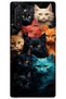 Samsung Galaxy Note 10 Case Hd Pattern Printed Back Cover - Colorful Cats