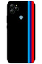 General Mobile Gm 22 Case Hd Pattern Printed Back Cover - Three Stripes