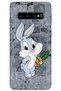Samsung Galaxy S10 Case Hd Pattern Printed Back Cover - Bugsbunny 1