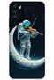 غطاء خلفي من جينرال موبايل GM 21 Plus Pattern مطبوع - Violin Astronaut