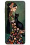 Samsung Galaxy A07 Case Hd Pattern Printed Back Cover - Black Cat