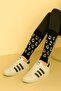 3 Basic Patterned Leggings with Cotton Content - 4