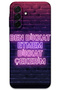 Samsung Galaxy A17 Case Hd Pattern Printed Back Cover - Attention I'M Watching You