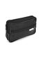 Three-Pocket 100% Leather Item Attached to Belt Phone Glasses Money Accessory Wallet Bag - 8