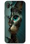 Huawei P20 Lite Case Hd Pattern Printed Back Cover - Blue Cat